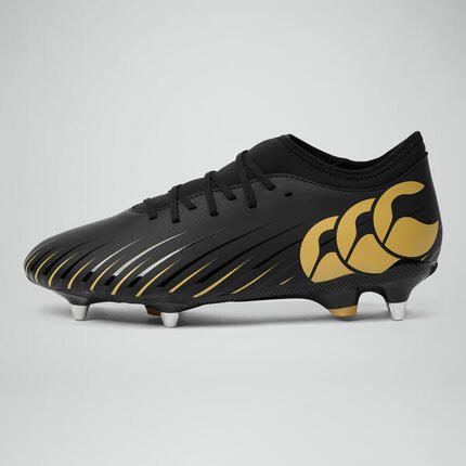 Canterbury Speed Falcon Team Sg Rugby- Und Fußball-stollenschuhe Schwarz Gold