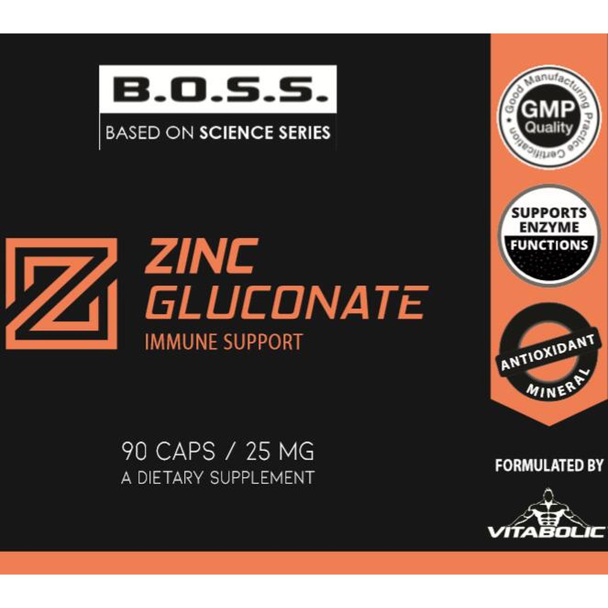 Zinc Gluconate 90caps