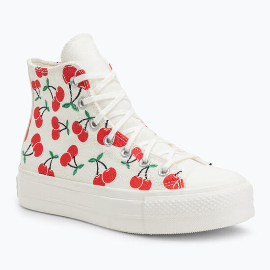 Sneakers da donna Converse Chuck Taylor All Star Lift Platform Cherries Hi