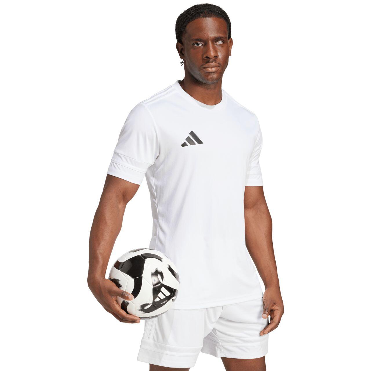 T-shirt adidas Voetbal Wit met AEROREADY Technologie 4/8