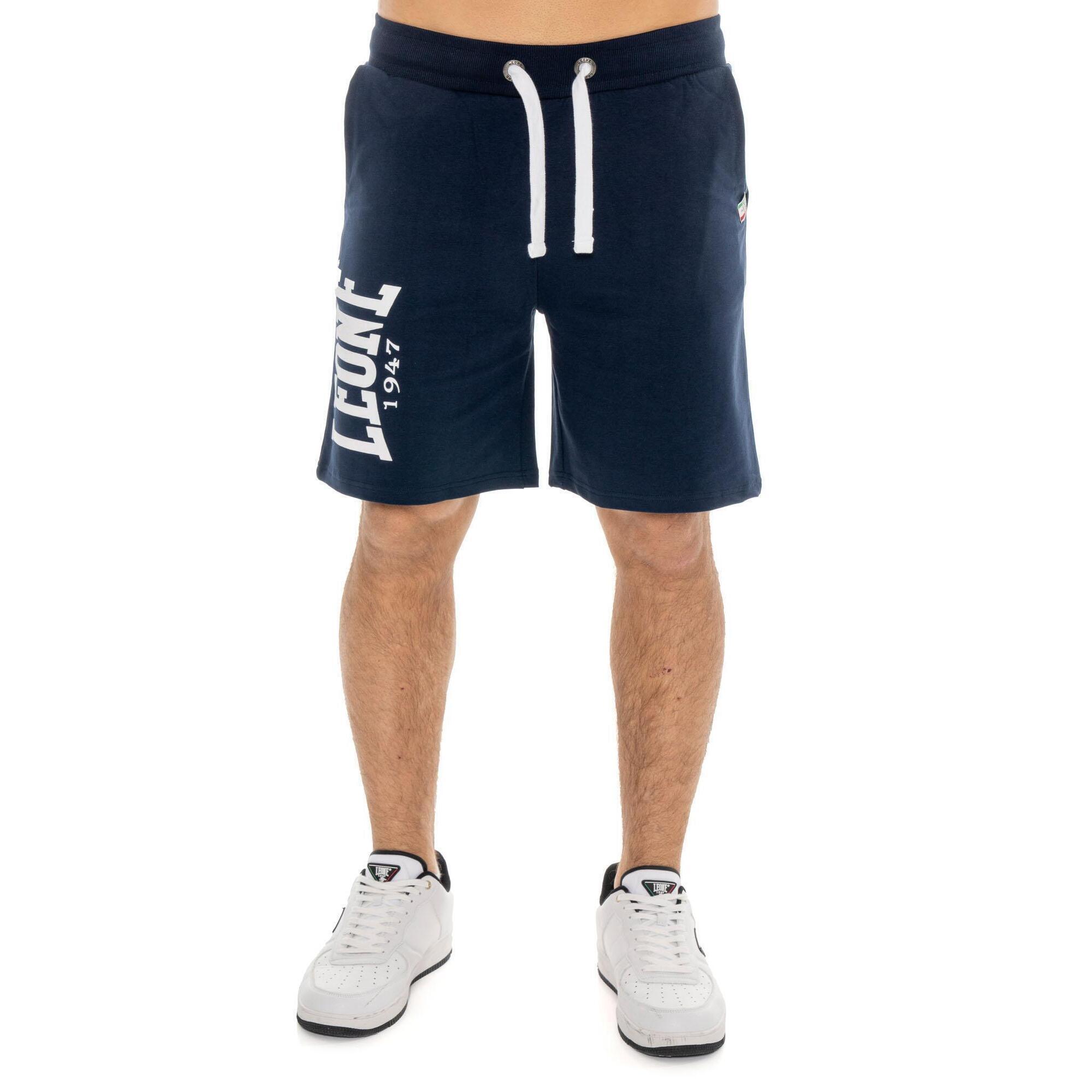 Leone 1947 Apparel - Short Homme Avec Grand Logo Leone Basic - Shorty De Running - Bleu - 52 2xl - Decathlon
