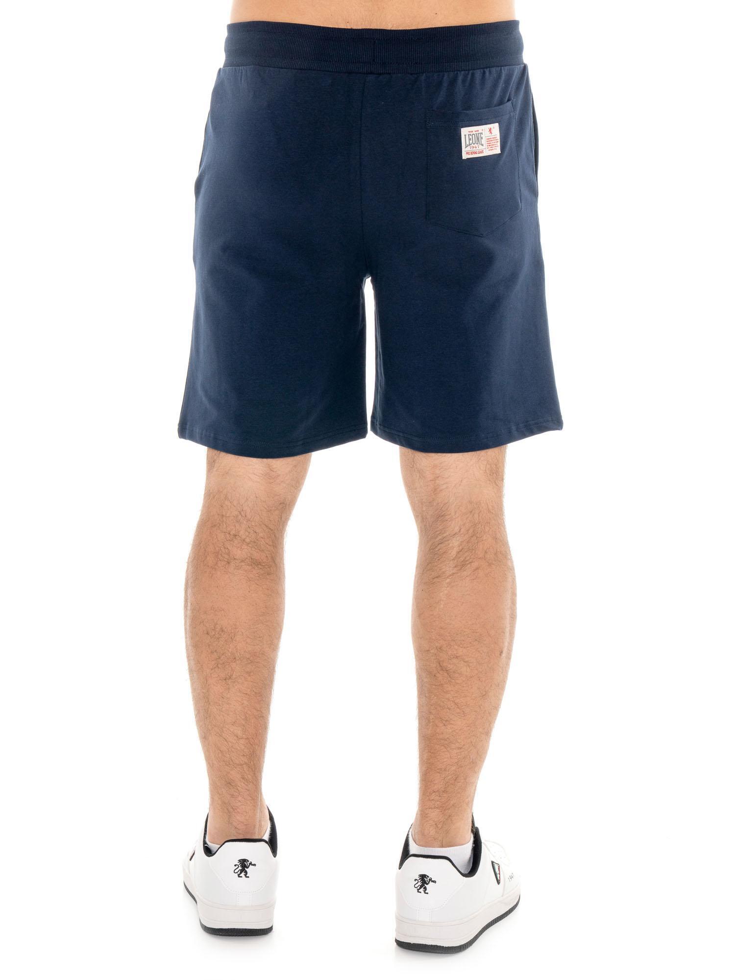 Pantaloncini da uomo con logo grande Leone Basic 4/7