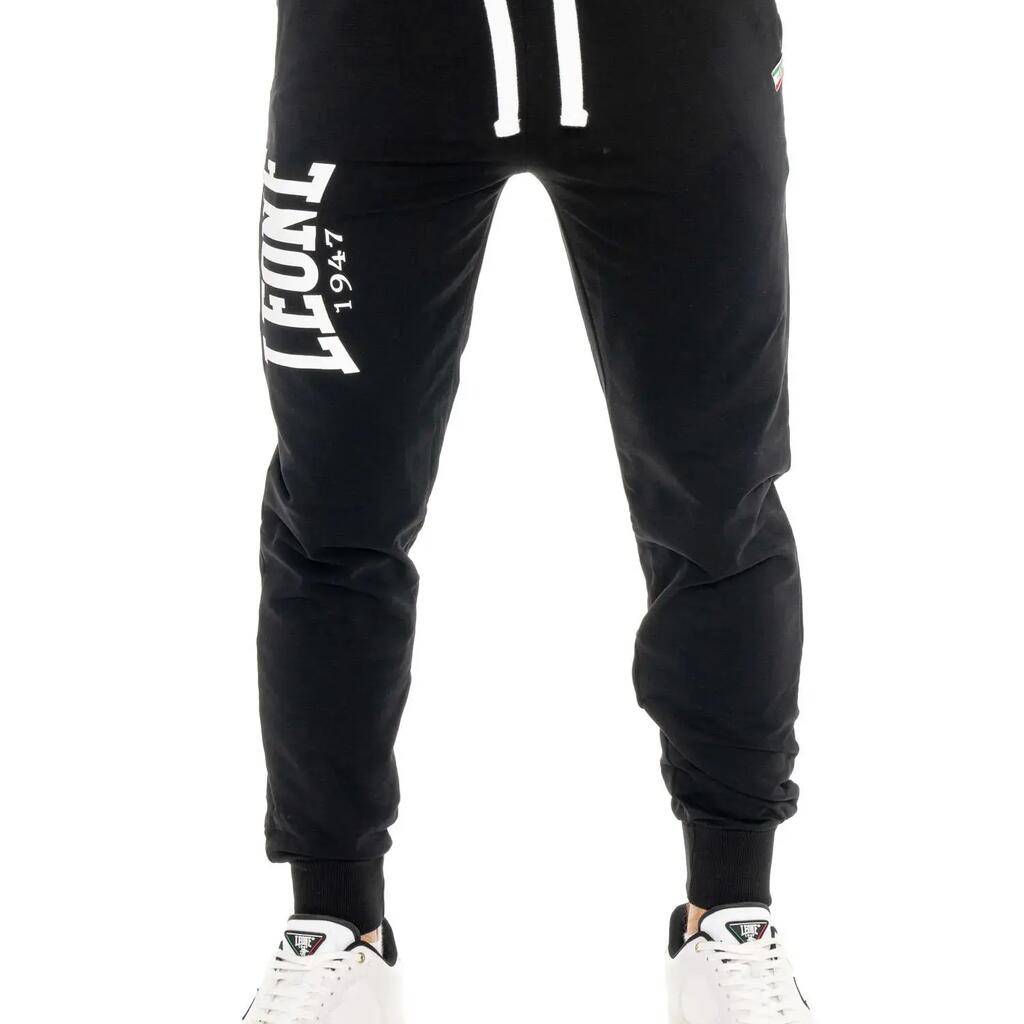 Leone Basic Men's Large Logo Sweatpants