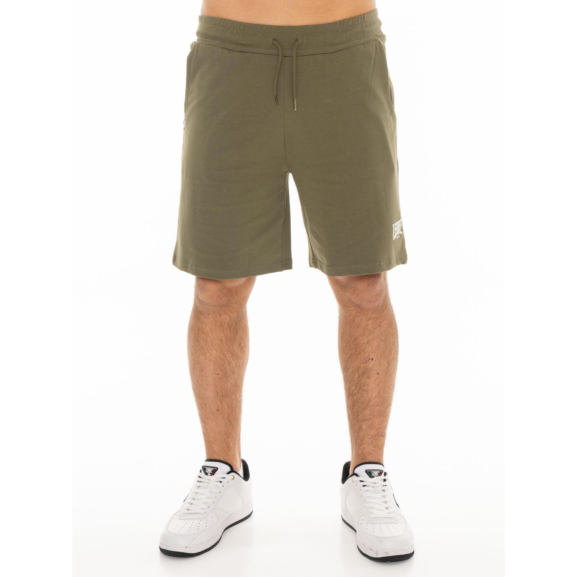 Leone 1947 Apparel - Short Homme En Coton Leone Basic - Shorty De Running - Vert - Decathlon