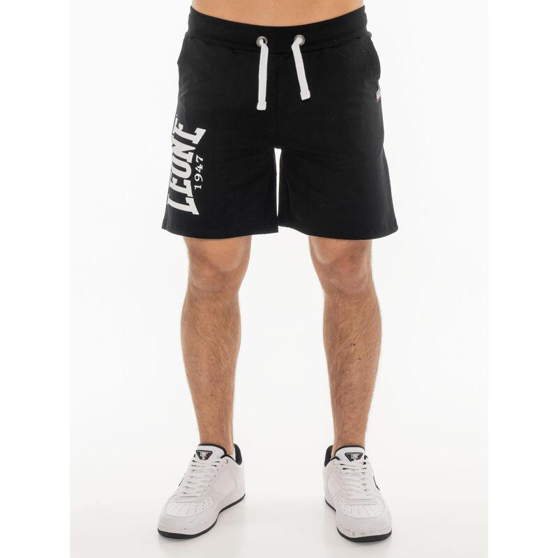 Pantaloni scurți Leone Basic pentru bărbați cu logo mare