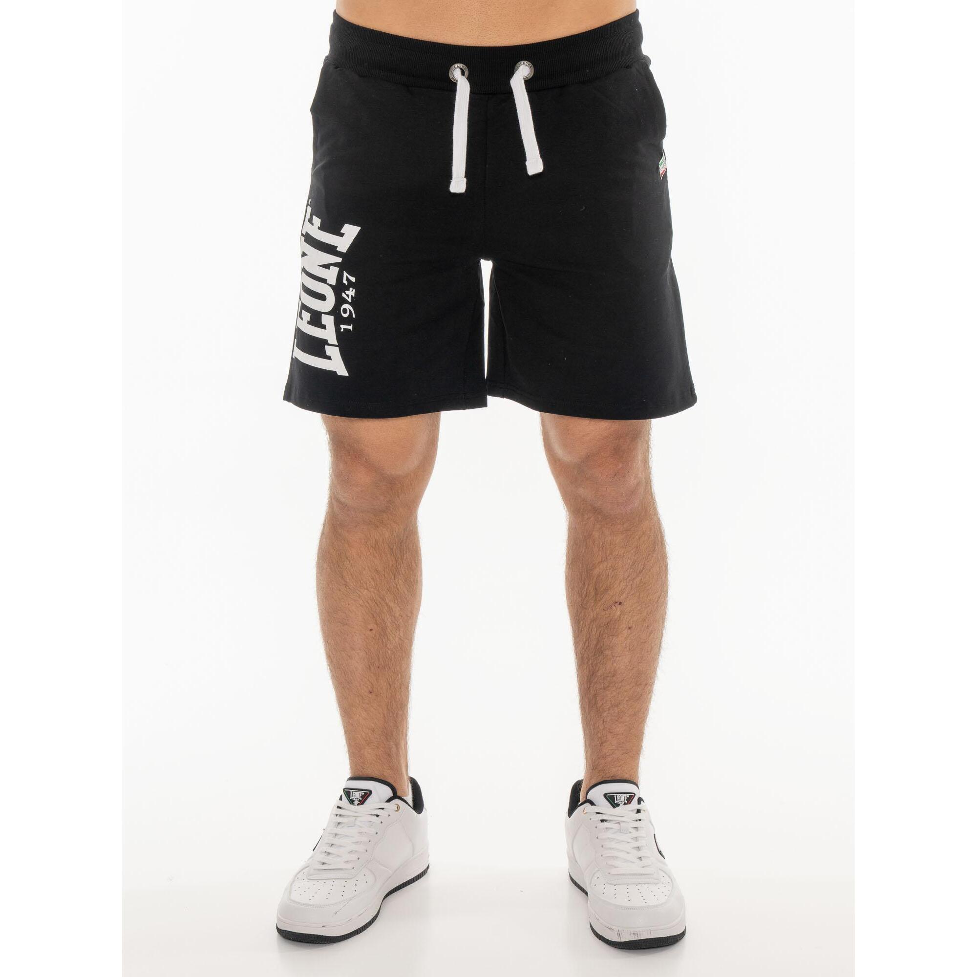 Leone 1947 Apparel - Short Homme Avec Grand Logo Leone Basic - Shorty De Running - Noir - 52 2xl - Decathlon