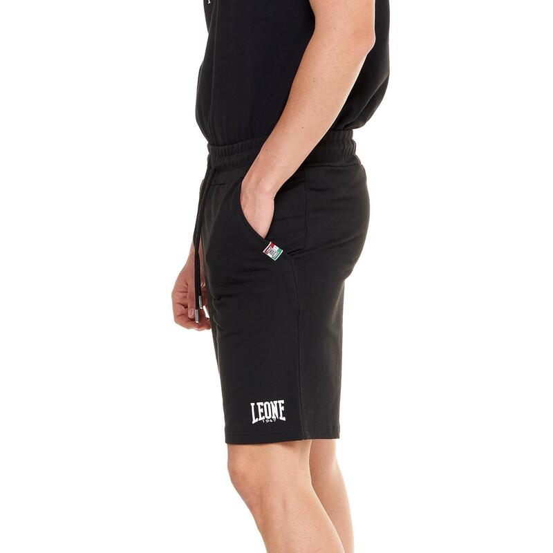 Pantaloni scurți Leone Basic din bumbac pentru bărbați