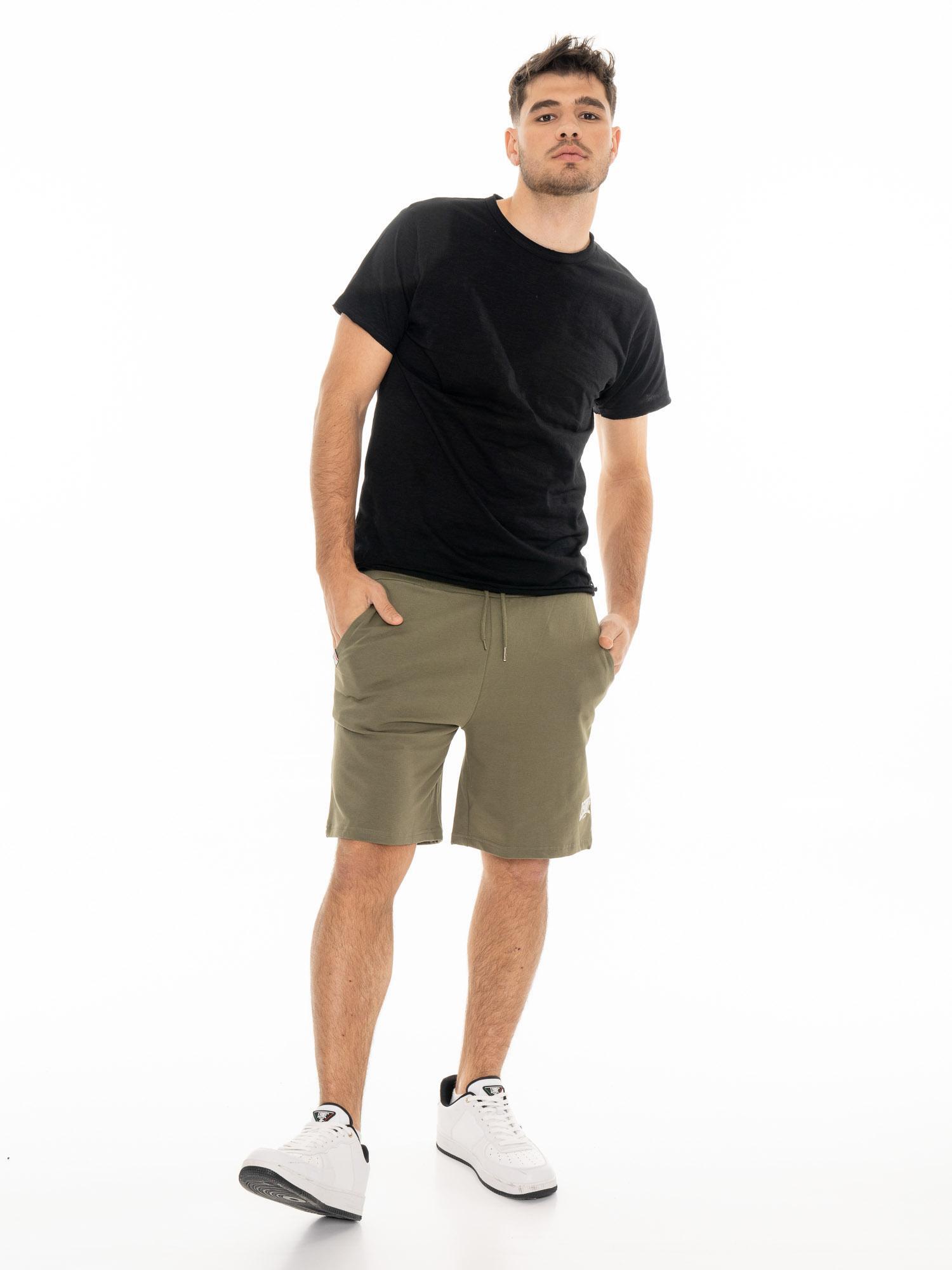 Pantalón corto de hombre Leone Basic de algodón 5/7