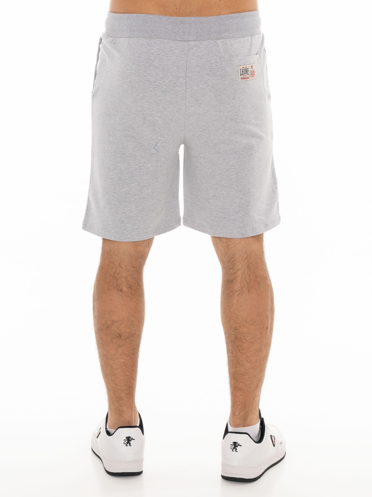 Pantaloncini da uomo con logo grande Leone Basic 4/7