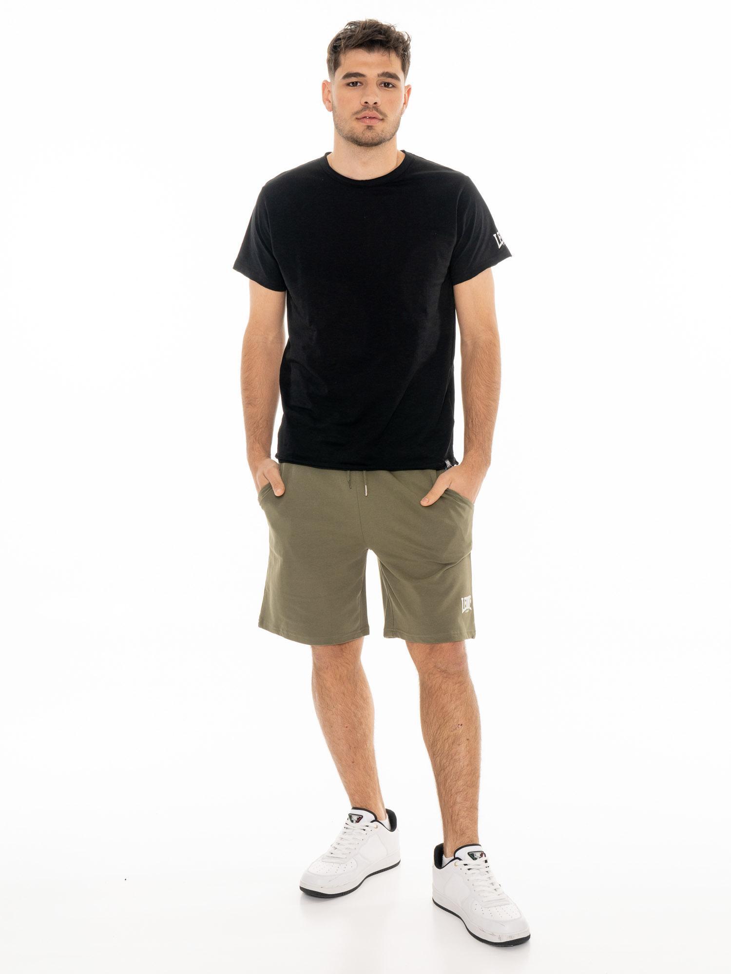 Pantalón corto de hombre Leone Basic de algodón 2/7