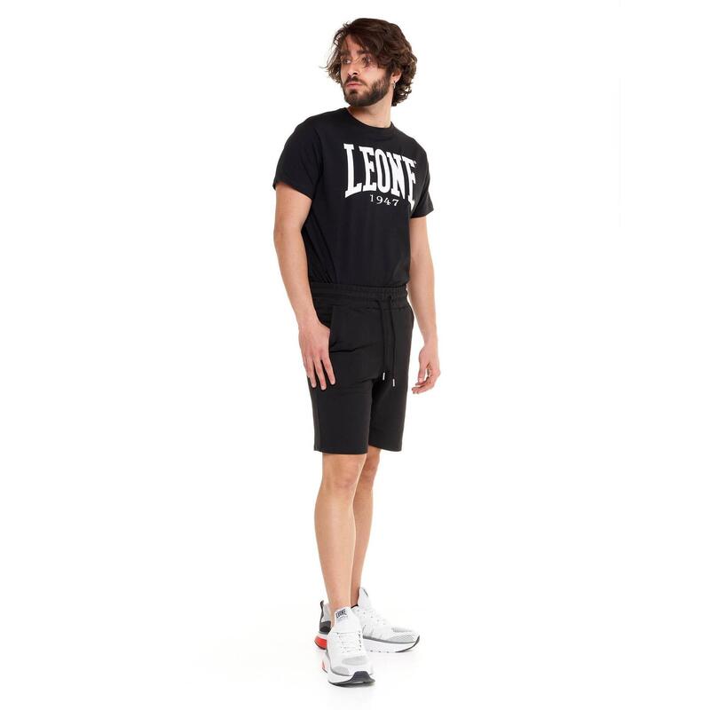 Pantaloni scurți Leone Basic din bumbac pentru bărbați