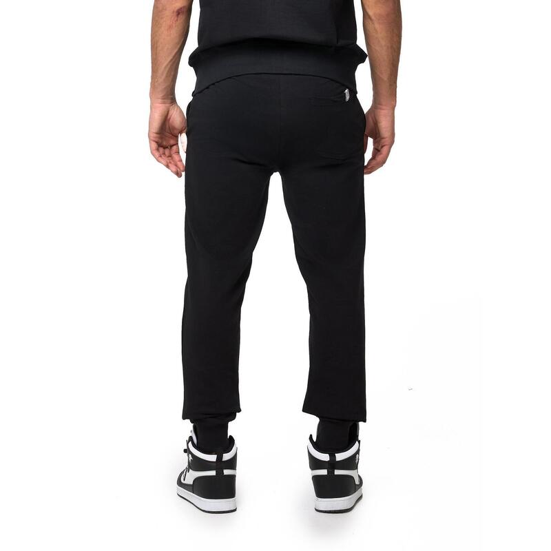 Pantaloni de trening cu manșetă Leone Basic pentru bărbați