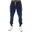 Pantaloni de trening pentru bărbați cu manșetă Leone Patch