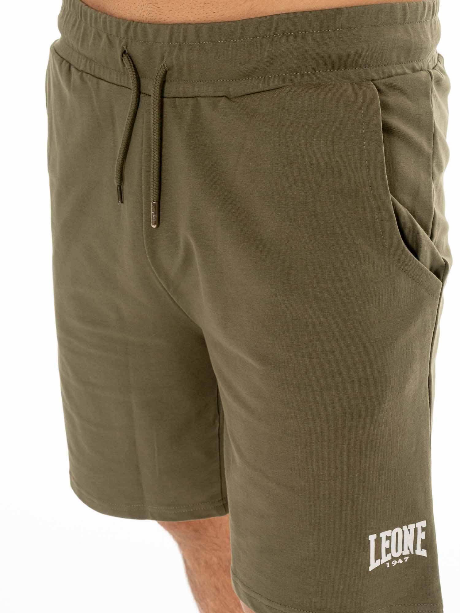Pantalón corto de hombre Leone Basic de algodón 3/7