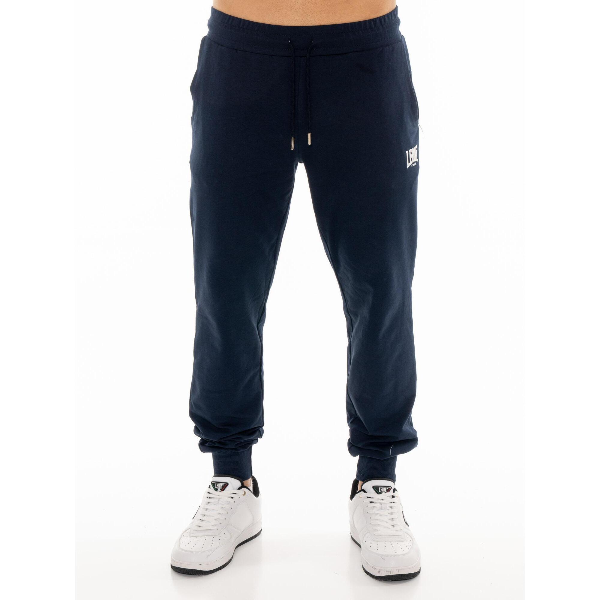 Leone 1947 Apparel - Pantalon De Sport Homme Leone Basic À Revers - Pantalons - Bleu - Decathlon