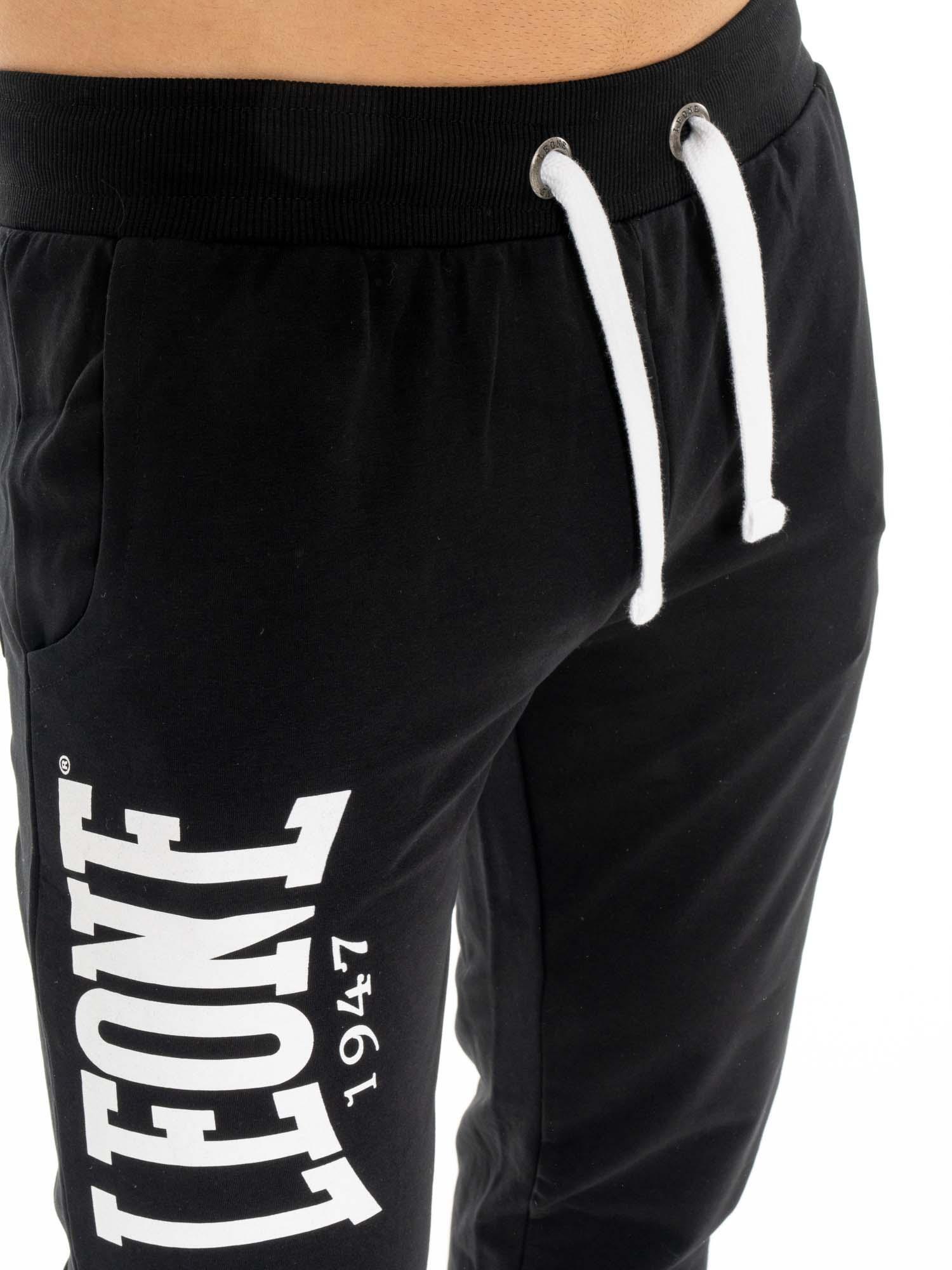 Pantaloni sportivi da uomo con logo grande Leone Basic 3/7