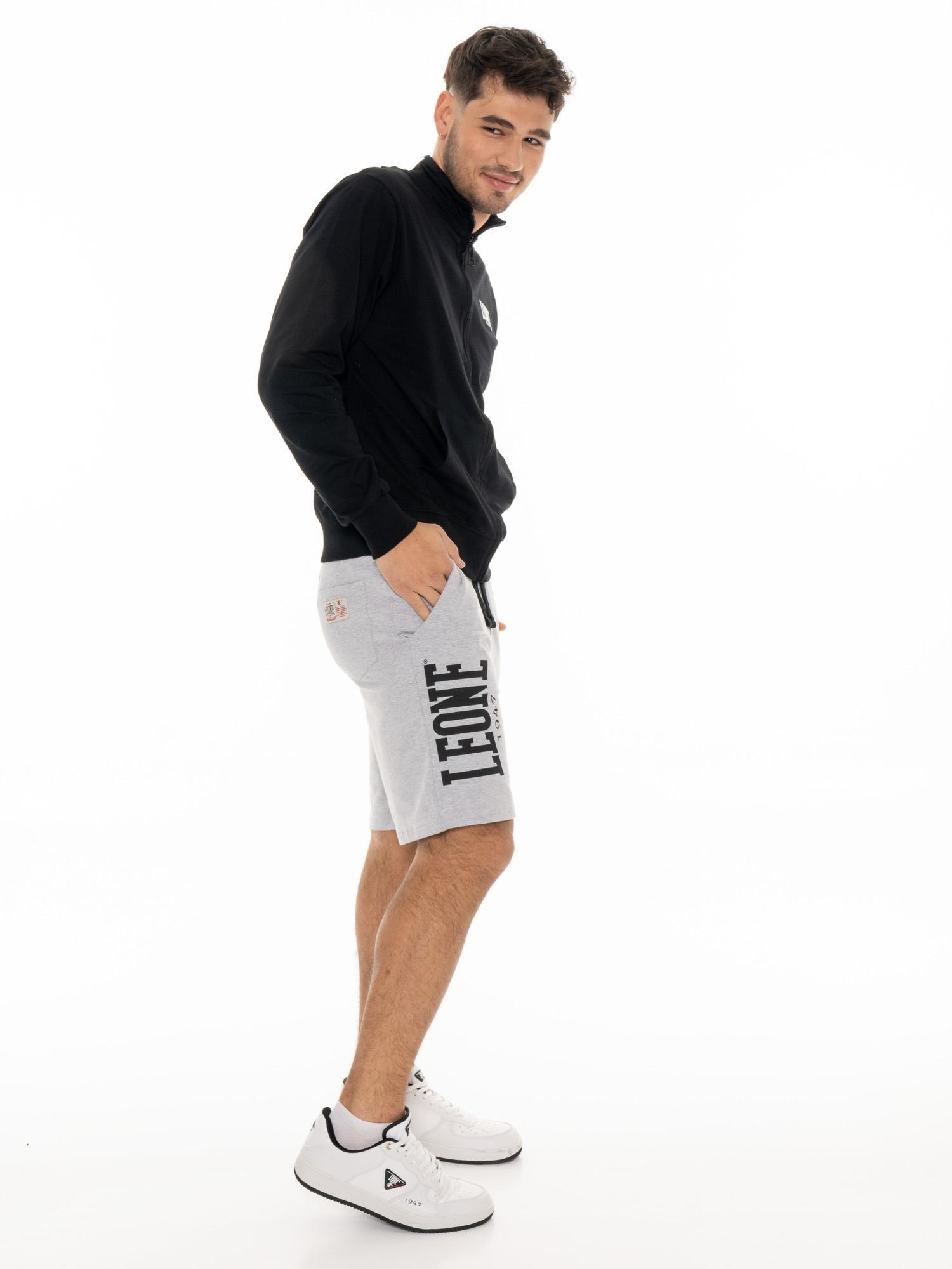 Pantalones cortos básicos para hombre Leone con logo grande 7/7