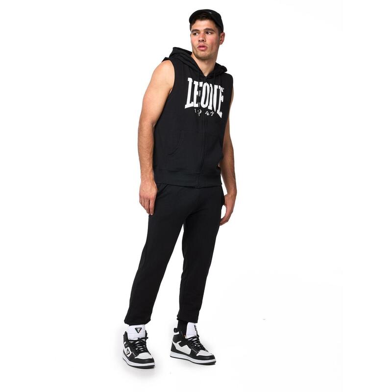 Pantaloni de trening cu manșetă Leone Basic pentru bărbați