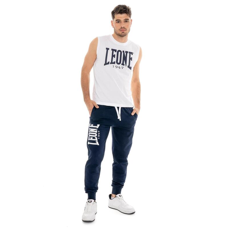 Pantaloni de trening Leone Basic pentru bărbați cu logo mare