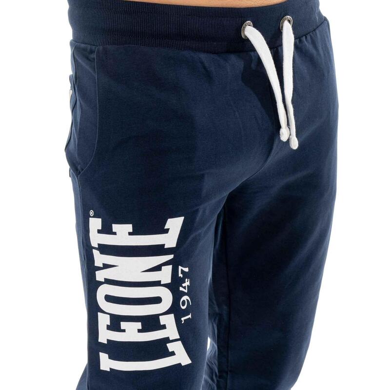 Pantaloni de trening Leone Basic pentru bărbați cu logo mare