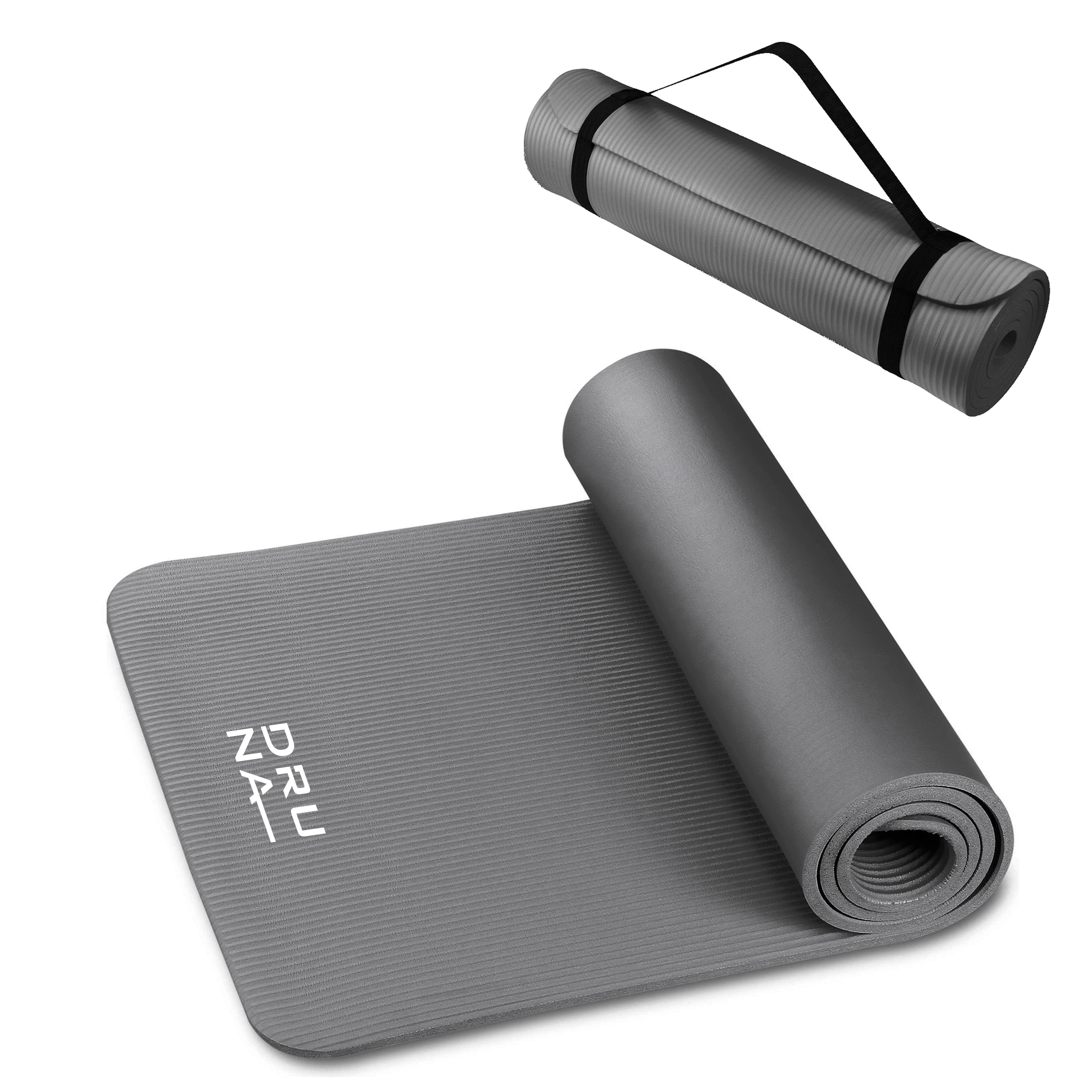 INDIGO SPORTS Podložka na jógu a fitness protiskluzová NBR INDIGO 183 x 61 x 1,5 cm