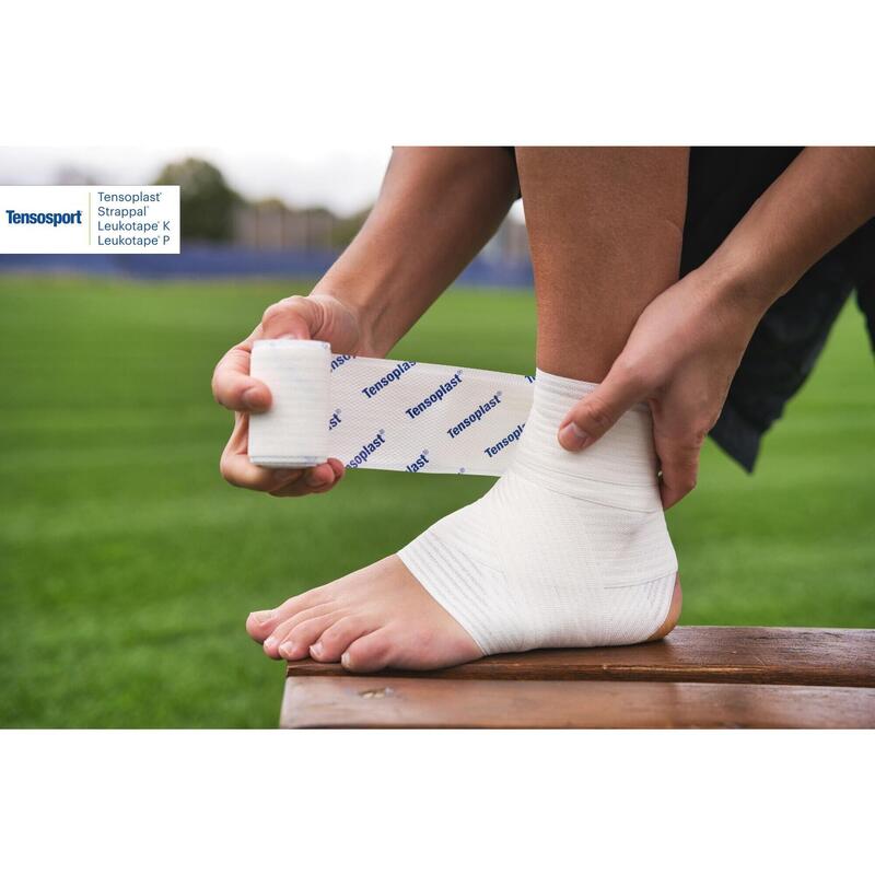 Bandă adezivă elastică Tensoplast 6 cm x 2,5 m pentru strapping