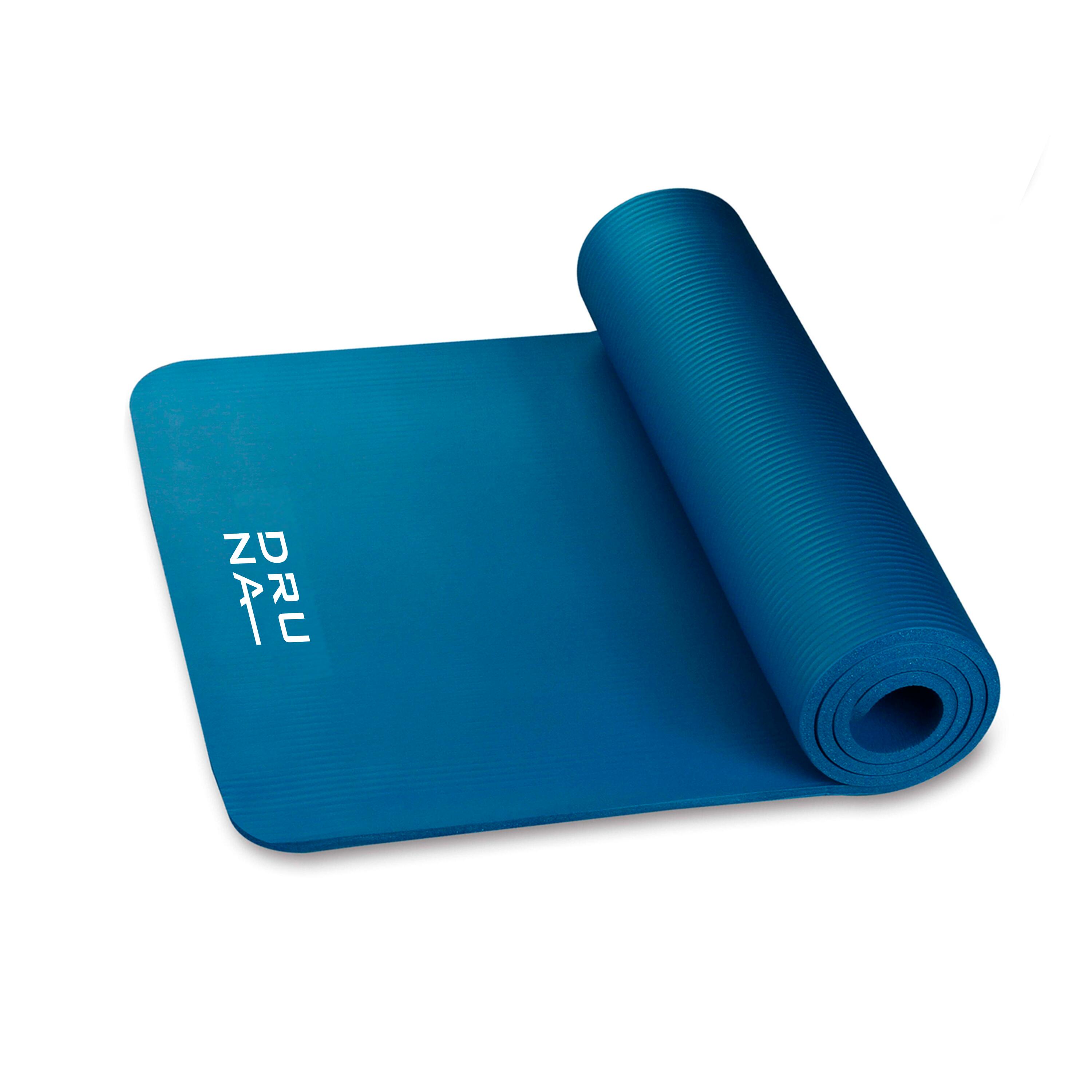 Tapete de Yoga e Fitness NBR INDIGO 183*61*1,5 cm Azul 2/5