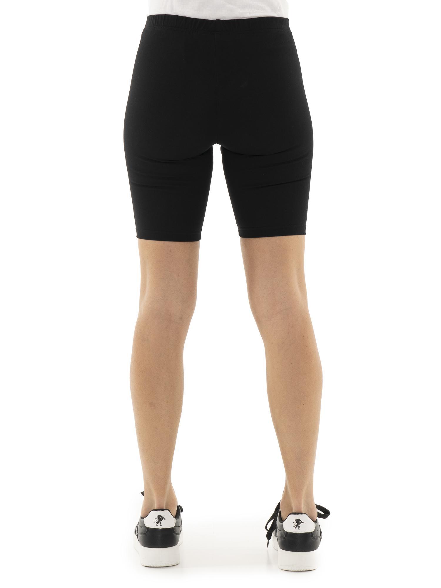 Pantaloncini leggings ciclista in cotone elasticizzato Leone Basic 4/7