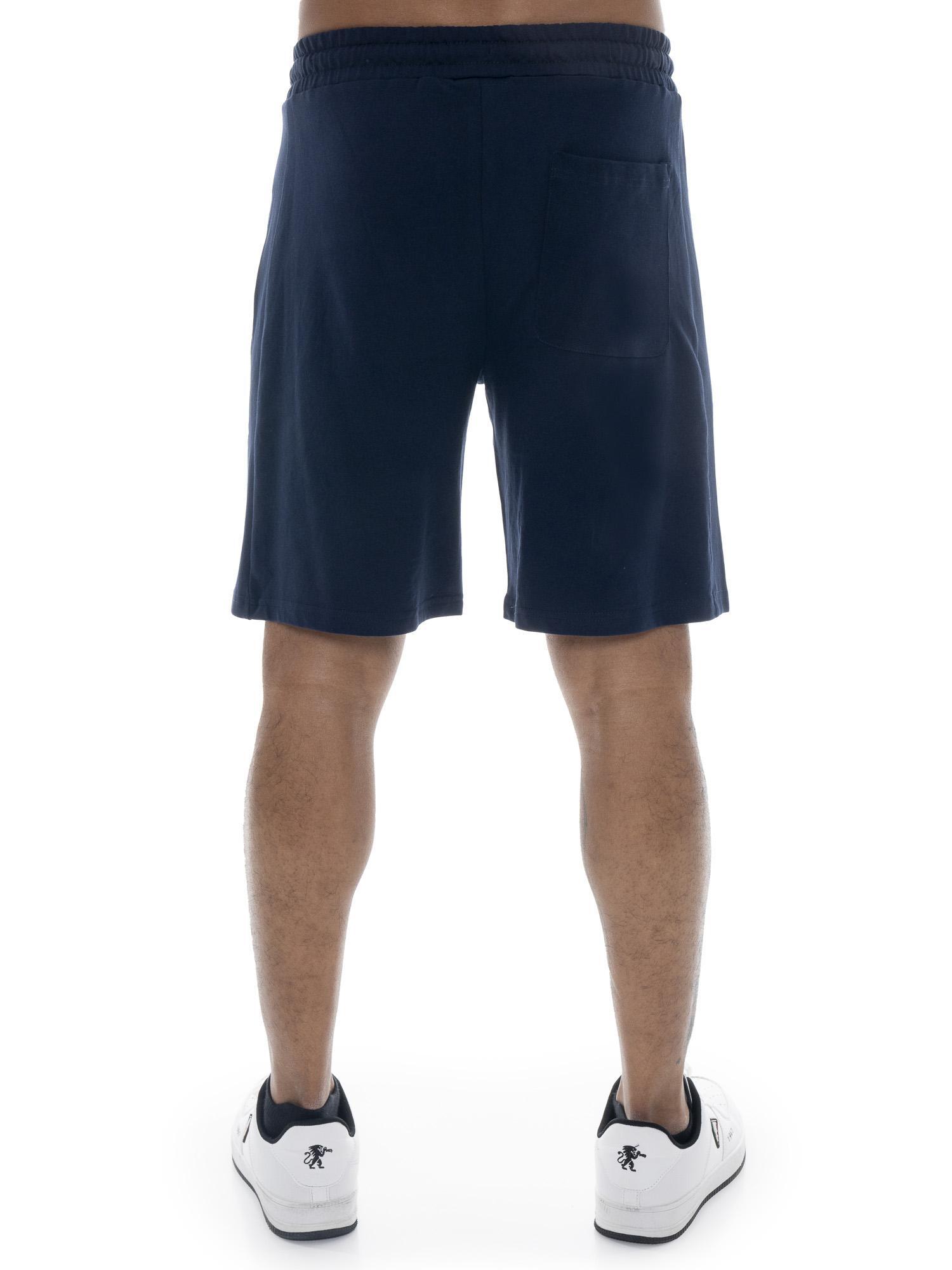 Short homme Leone Patch en coton non brossé 4/5
