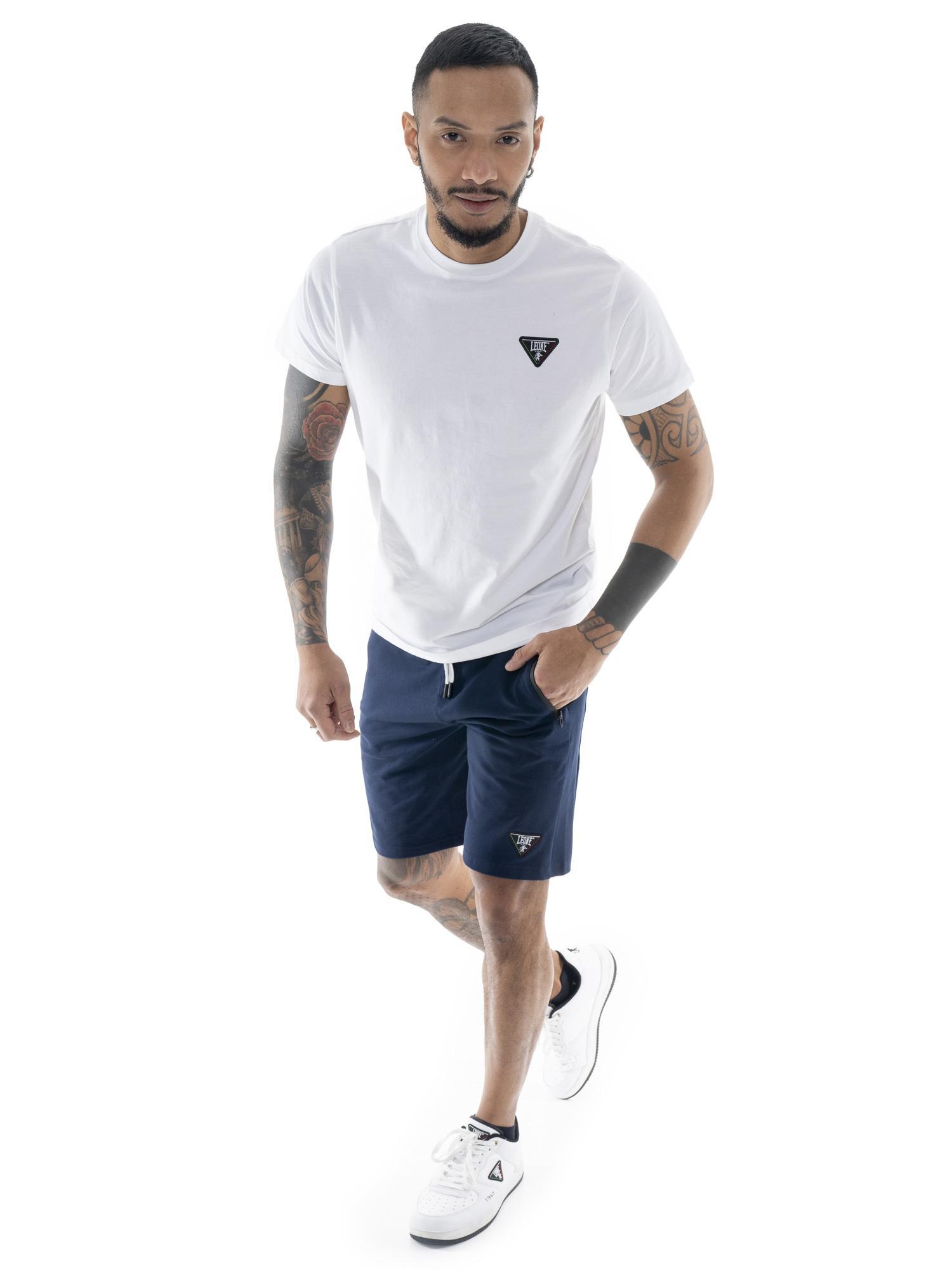 Short homme Leone Patch en coton non brossé 5/5