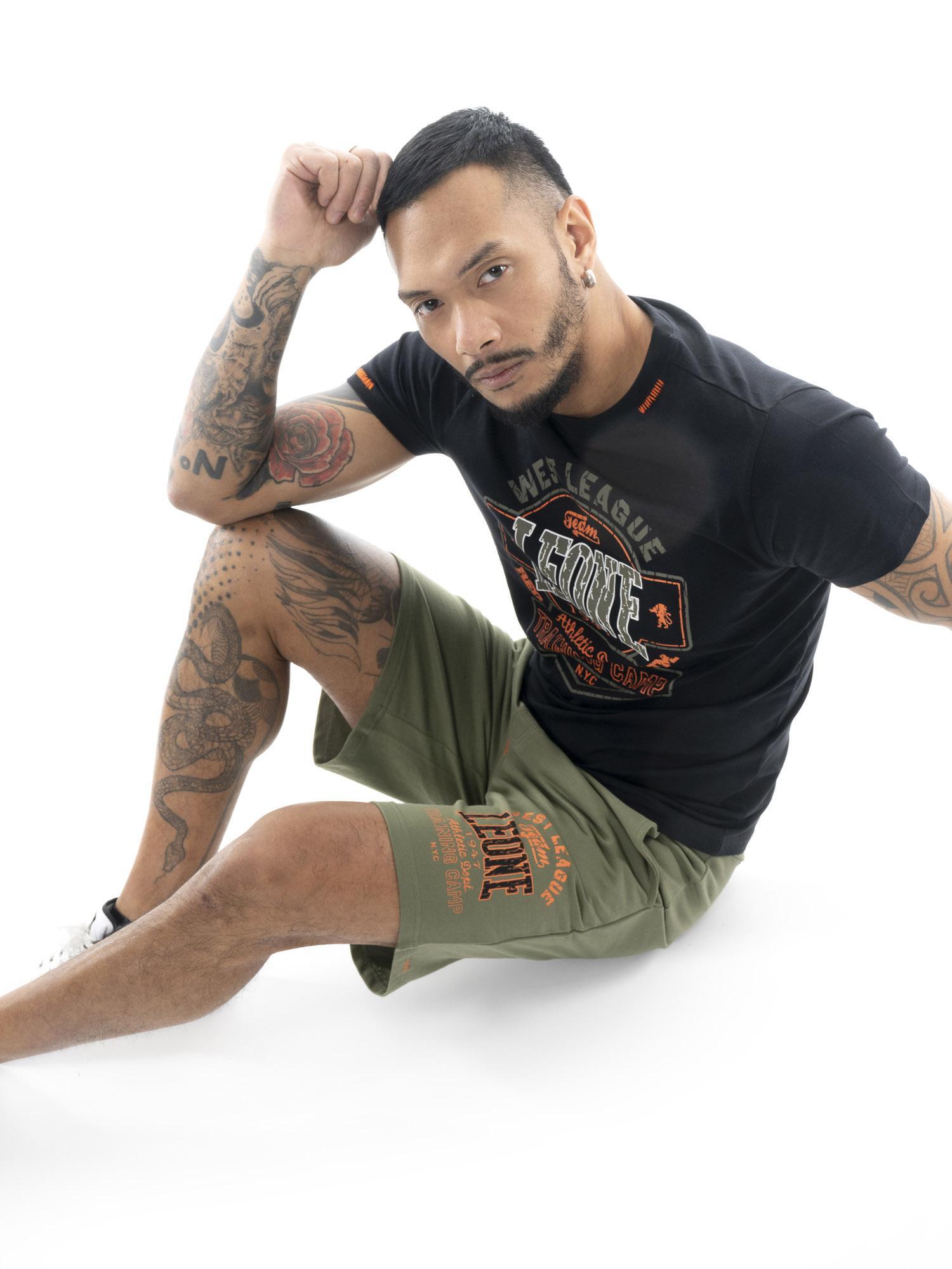 Shorts de algodão masculino Leone Military 1947 5/5
