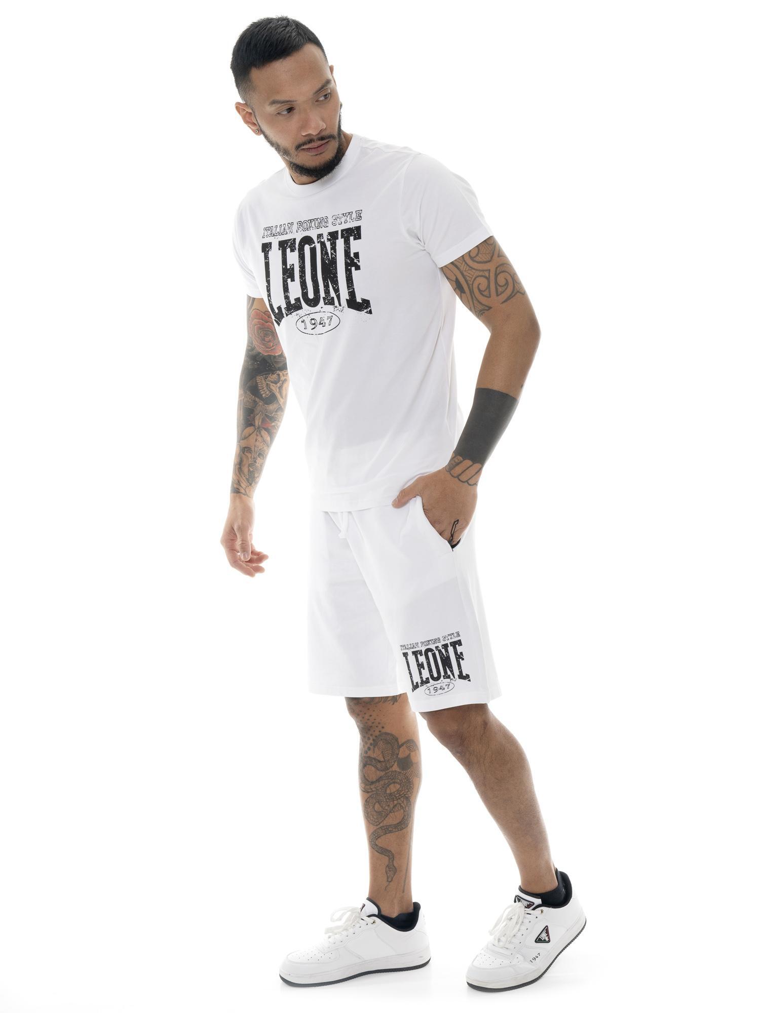 Short homme Leone Boxing Legend en coton non brossé 2/5