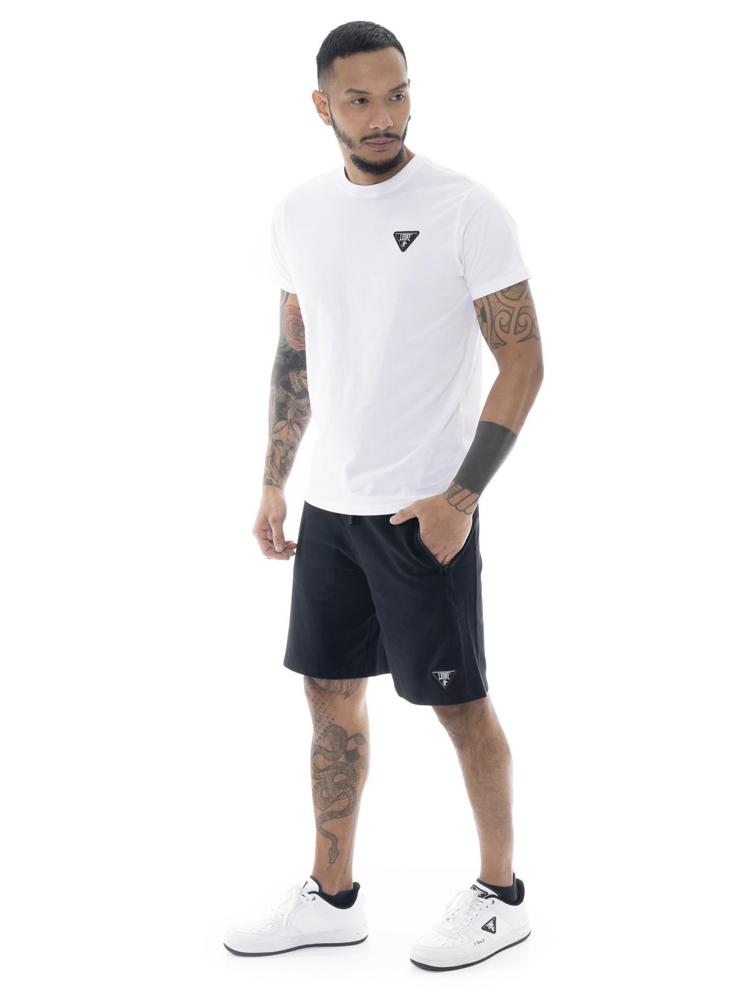 Pantalón corto de hombre Leone Patch de algodón sin perchar 2/5