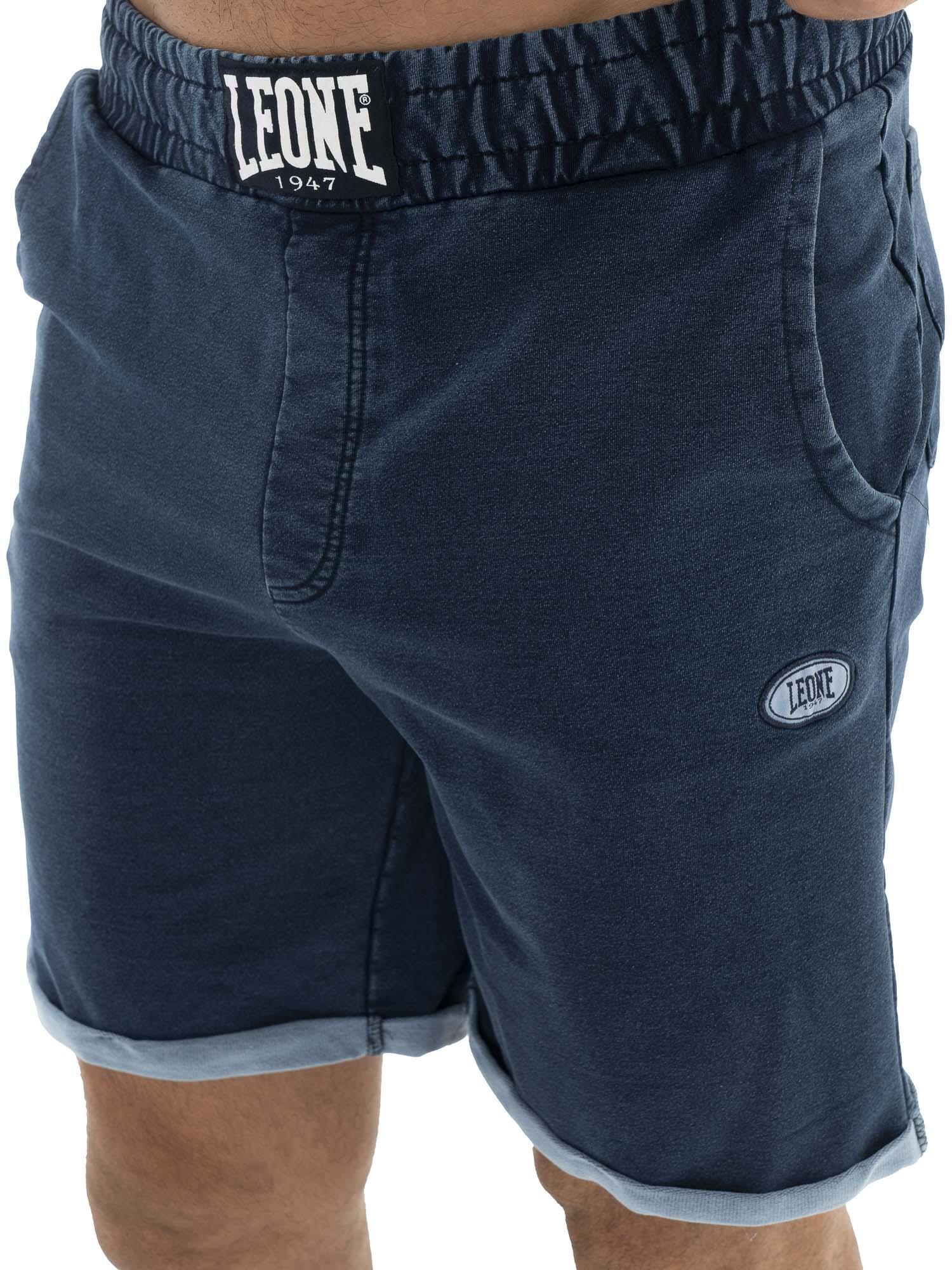 Leone Denim herenshort 3/5