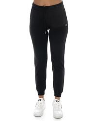 Pantalon femme en coton non polaire avec revers Leone Basic