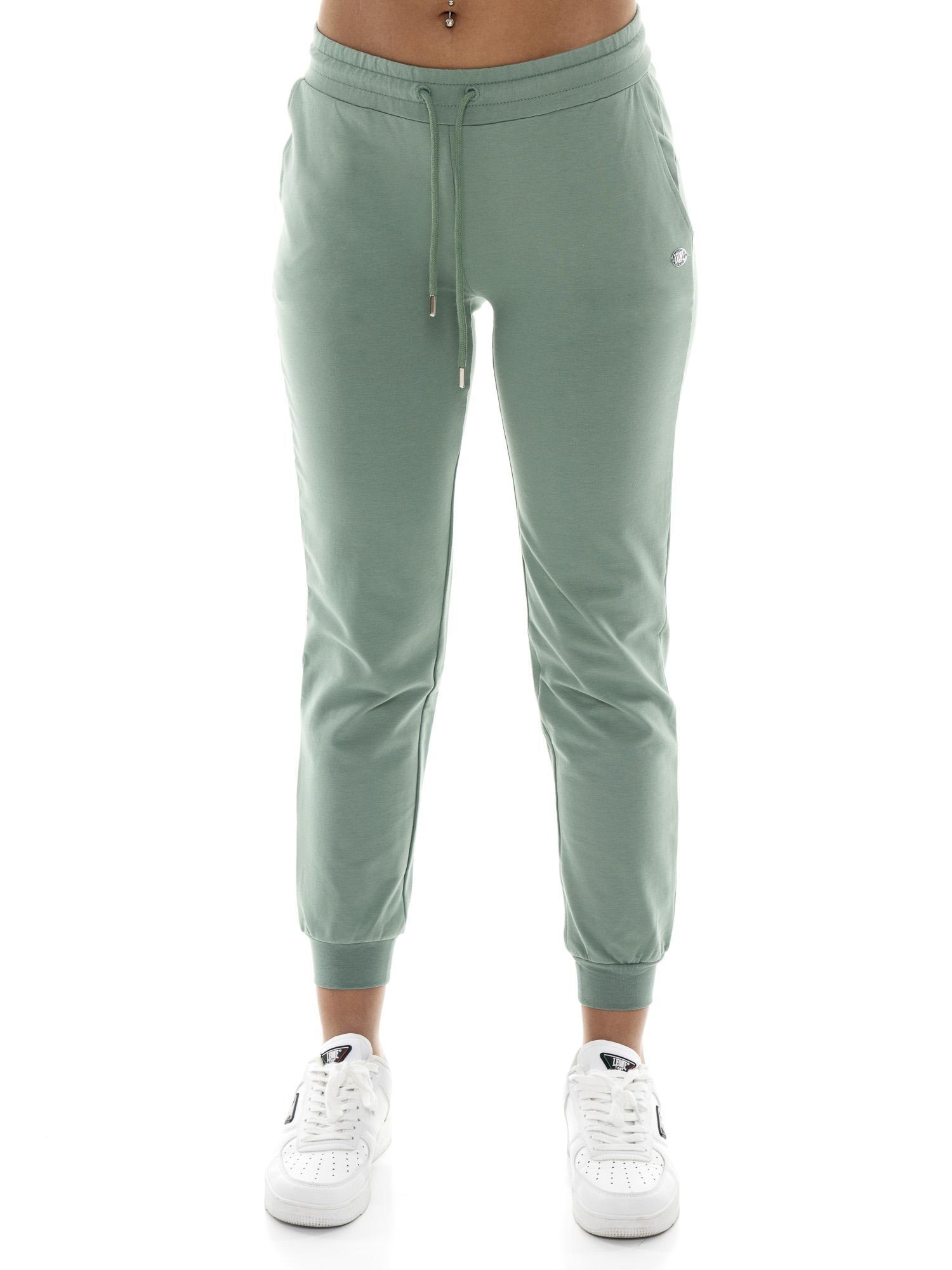 Dames non-fleece katoenen broek met Leone Basic manchetten