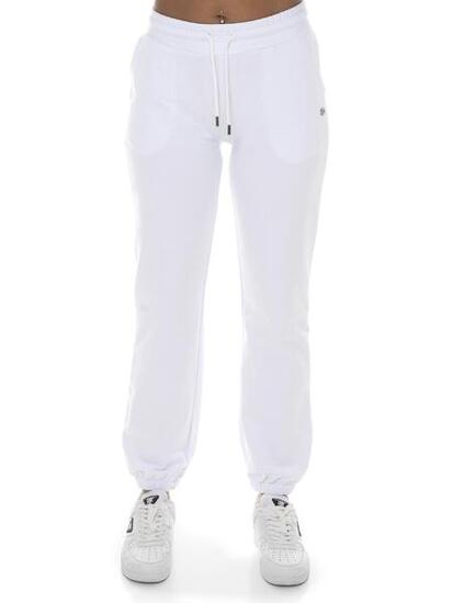 Pantaloni da donna in cotone non felpato Leone Basic