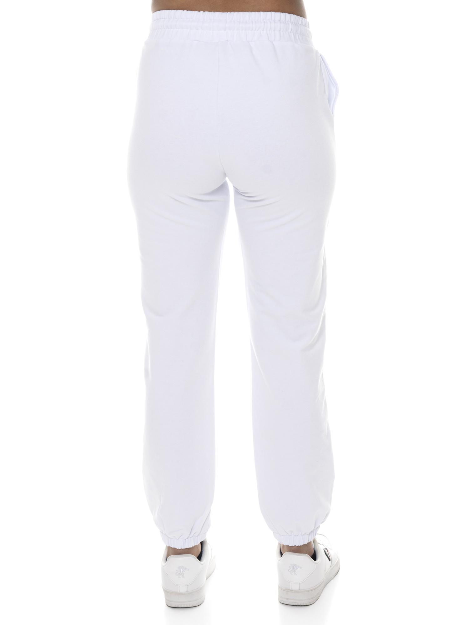 Pantaloni da donna in cotone non Felpeto Leone Basic 5/7
