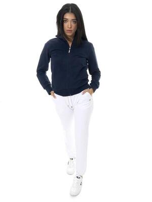 Leone basic lichte poplin broek