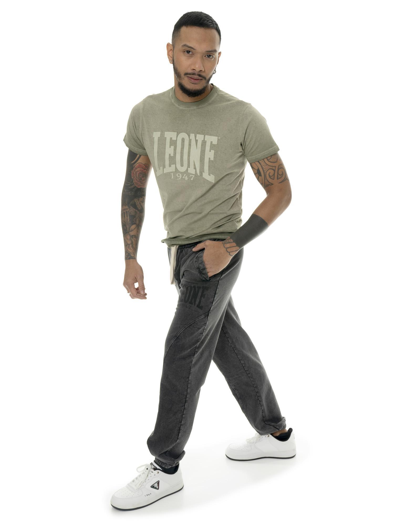 Pantalón de hombre sin percha en tejido Leone Old Wash 5/5