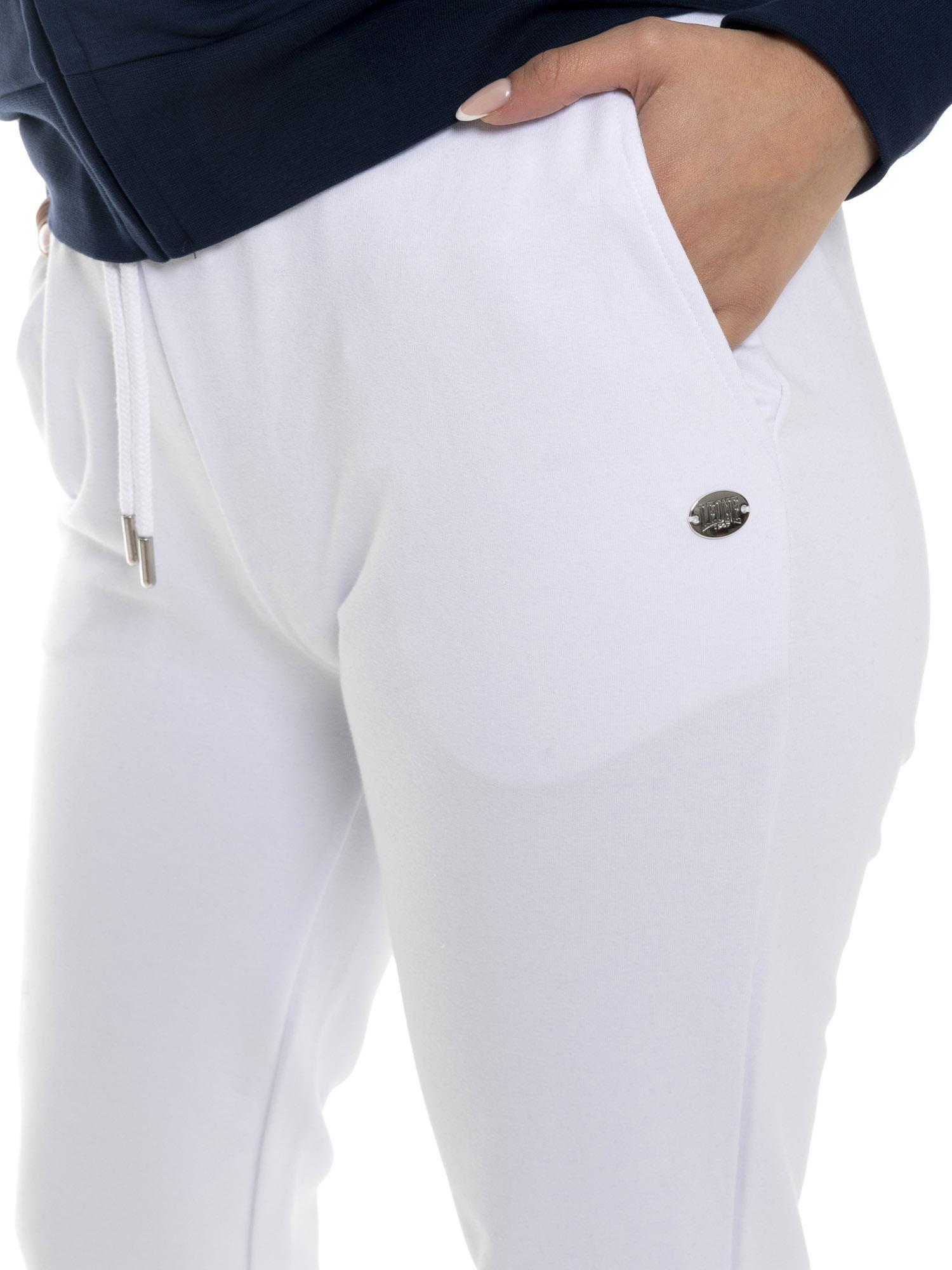 Pantaloni da donna in cotone non Felpeto Leone Basic 4/7