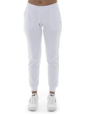Pantaloni da donna in cotone non felpato con polsini Leone Basic