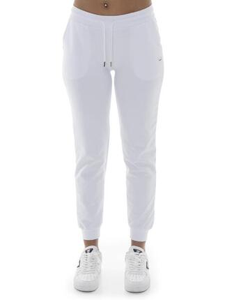 Pantalon femme en coton non polaire avec revers Leone Basic