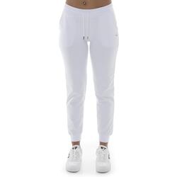 Pantalon femme en coton non polaire avec revers Leone Basic