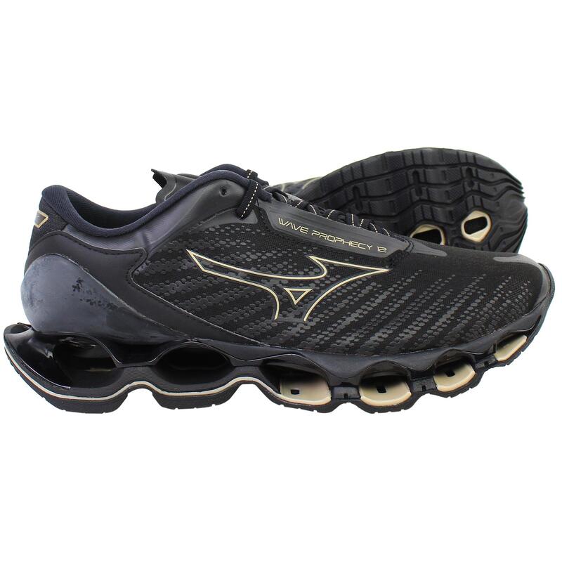 Pantofi sport Mizuno Wave Prophecy 12 negri pentru bărbați