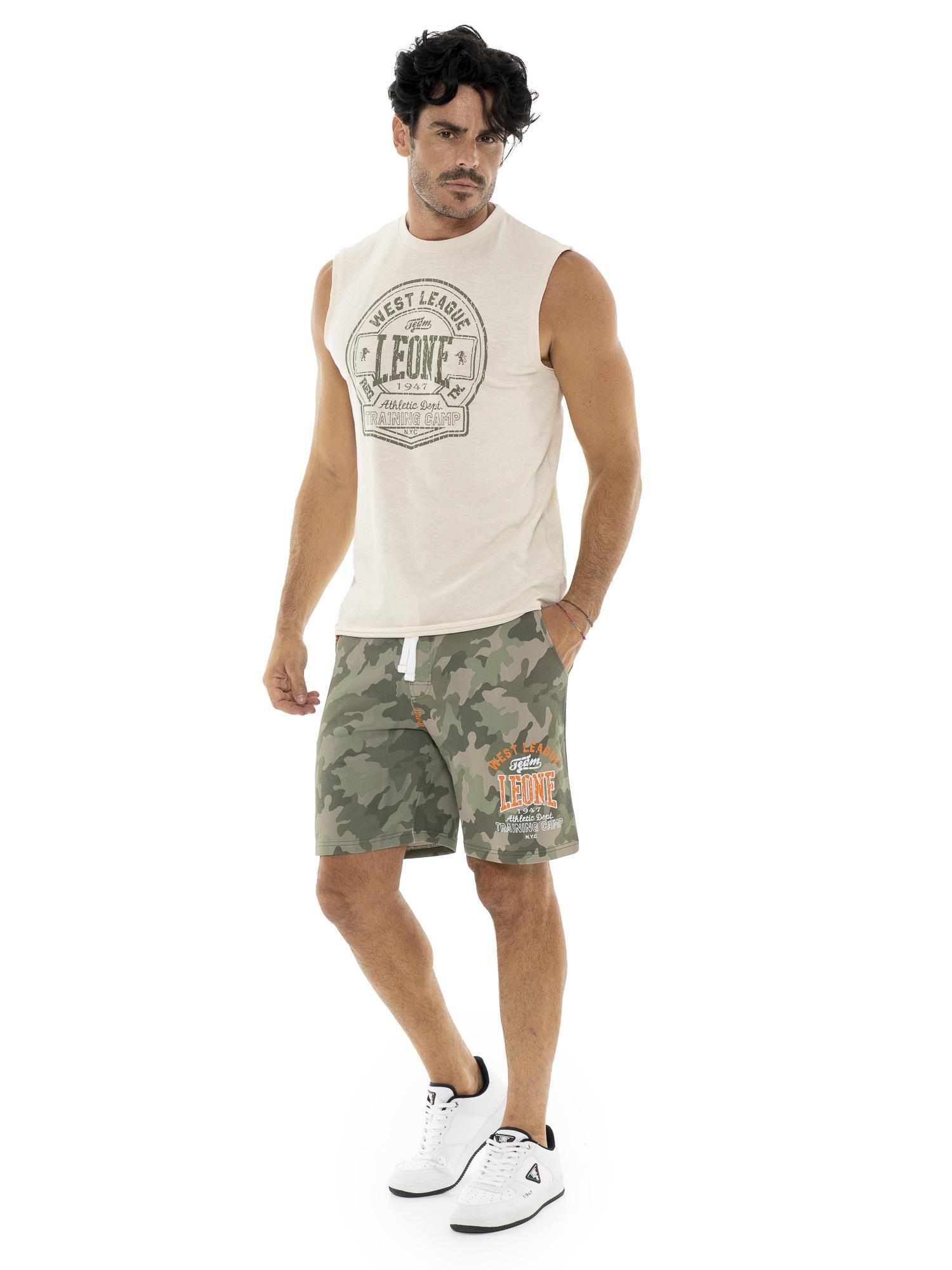 Shorts de algodão masculino Leone Military 1947 2/5