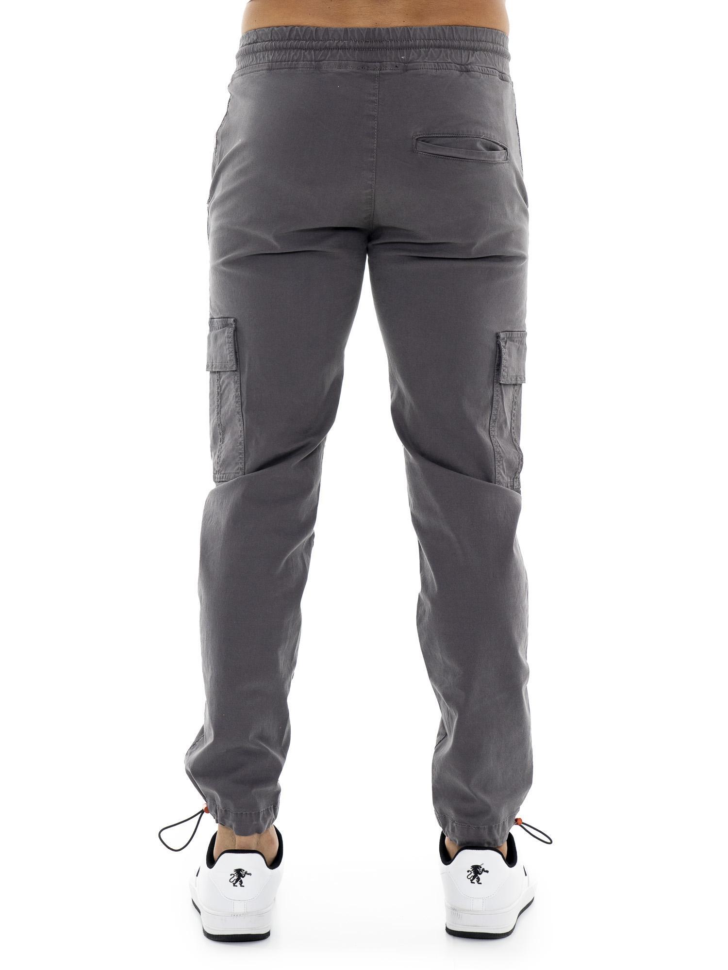 Pantalón cargo de sarga de hombre Leone Military 1947 4/5