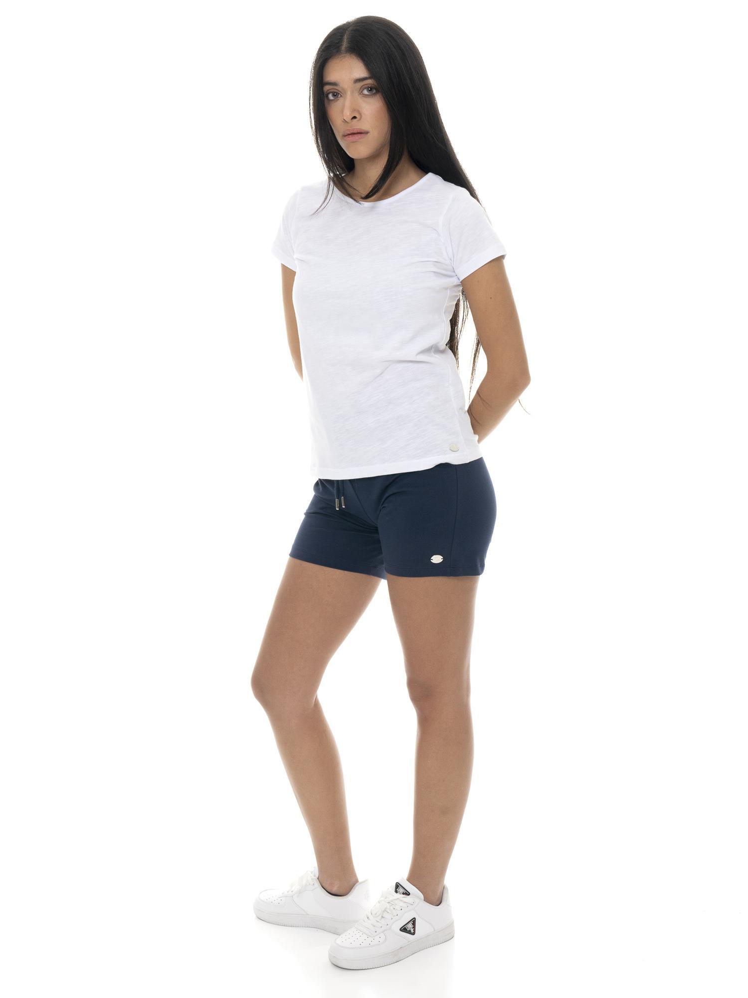 Short femme Leone Basic en coton stretch 2/7