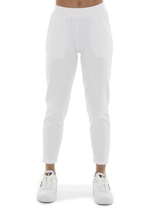Pantalon droit femme Leone Basic en coton non polaire