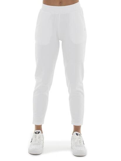 Pantaloni da donna in cotone non felpato dritti Leone Basic
